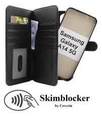 CoverinSkimblocker XL Magnet Wallet Samsung Galaxy A14 4G / 5G