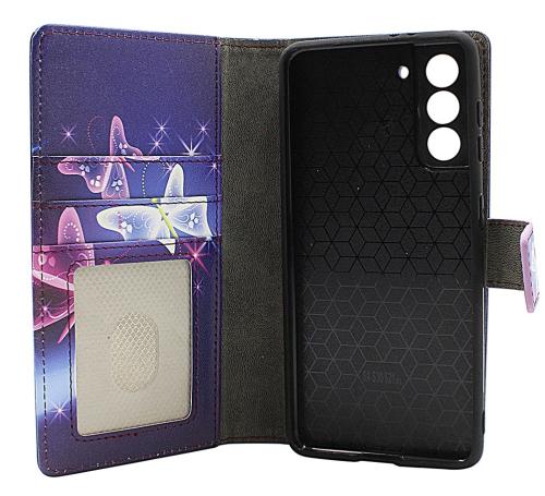 CoverinSkimblocker Samsung Galaxy S21 5G Magnet Phone Wallet Design