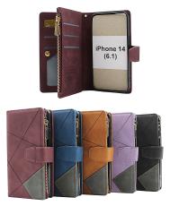 billigamobilskydd.seXL Standcase Luxury Wallet iPhone 14 (6.1)