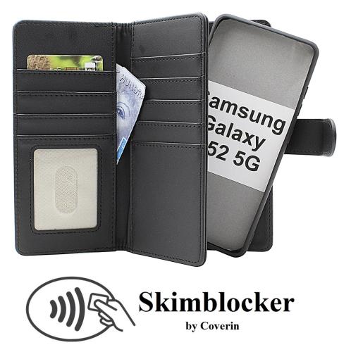 CoverinSkimblocker Samsung Galaxy A52 5G XL Magnet Phone Wallet