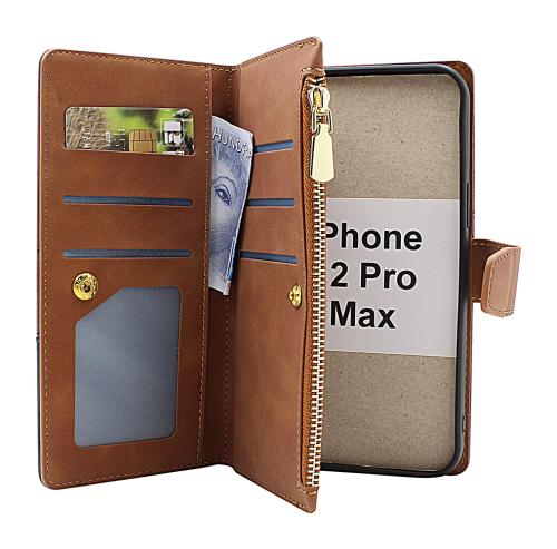 billigamobilskydd.seXL iPhone 12 Pro Max Luxury Phone Wallet