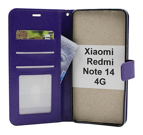 billigamobilskydd.seCrazy Horse Xiaomi Redmi Note 14 4G Phone Wallet