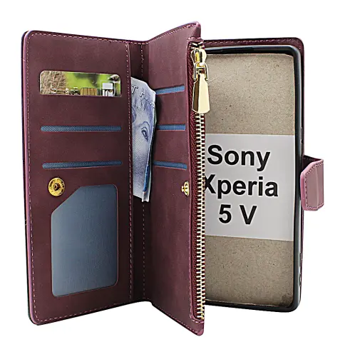 billigamobilskydd.seXL Standcase Luxury Wallet Sony Xperia 5 V