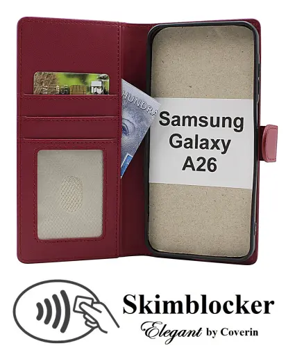 CoverinSkimblocker Samsung Galaxy A26 Phone Wallet