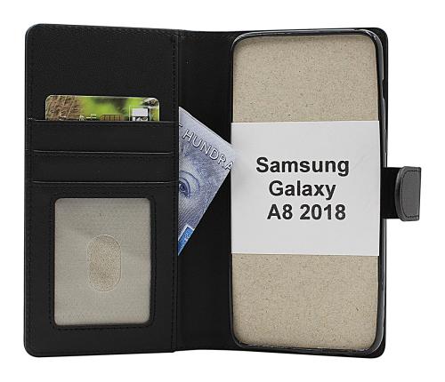 CoverinSkimblocker Samsung Galaxy A8 2018 (A530FD) Magnet Phone Wallet
