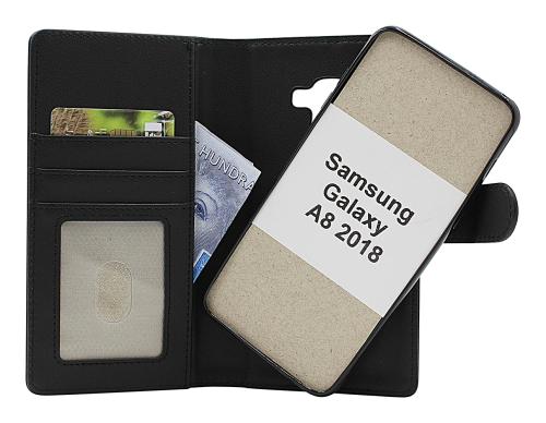 CoverinSkimblocker Samsung Galaxy A8 2018 (A530FD) Magnet Phone Wallet