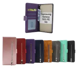 CoverinZipper Standcase Wallet Samsung Galaxy S23 FE 5G