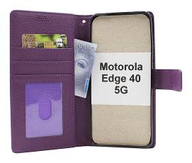 CoverinNew Standcase Wallet Motorola Edge 40 5G