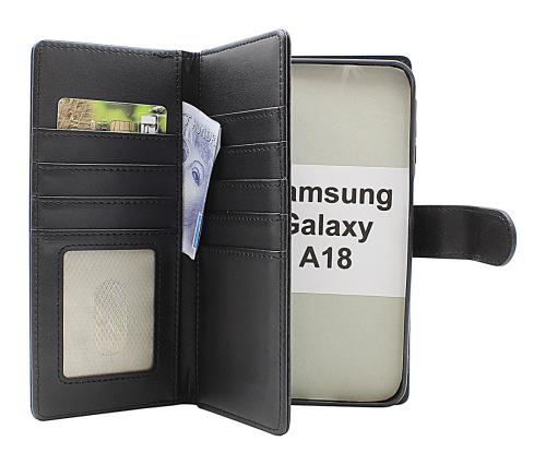 CoverinSkimblocker Samsung Galaxy A18 LTE XL Magnet Phone Wallet