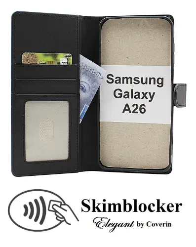 CoverinSkimblocker Samsung Galaxy A26 Phone Wallet