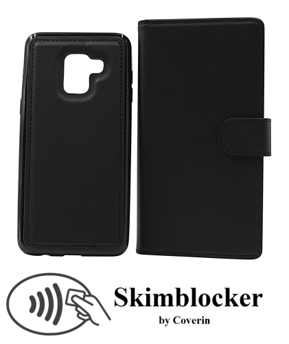 CoverinSkimblocker Samsung Galaxy A8 2018 (A530FD) Magnet Phone Wallet