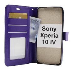CoverinCrazy Horse Wallet Sony Xperia 10 IV 5G (XQ-CC54)
