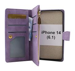 billigamobilskydd.seXL Standcase Luxury Wallet iPhone 14 (6.1)