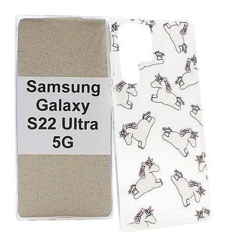 billigamobilskydd.seDesign Case TPU Samsung Galaxy S22 Ultra 5G