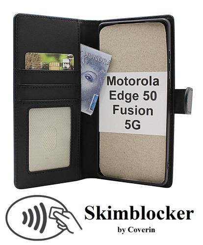 CoverinSkimblocker Motorola Edge 50 Fusion 5G Magnet Phone Wallet