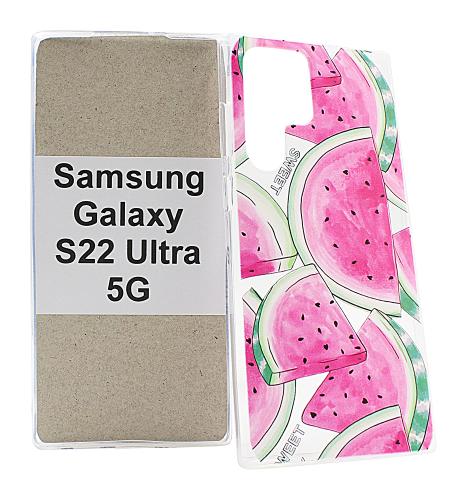 billigamobilskydd.seDesign Case TPU Samsung Galaxy S22 Ultra 5G