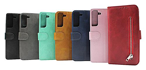 billigamobilskydd.seZipper Standcase Wallet Samsung Galaxy S22 Plus 5G