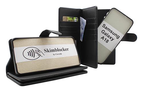 CoverinSkimblocker Samsung Galaxy A18 LTE XL Magnet Phone Wallet