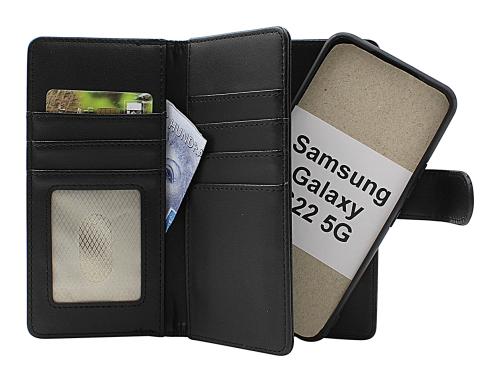 CoverinSkimblocker Samsung Galaxy S22 5G (SM-S901B/DS) XL Magnet Phone Wallet