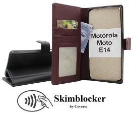 CoverinSkimblocker Motorola Moto E14 Phone Wallet