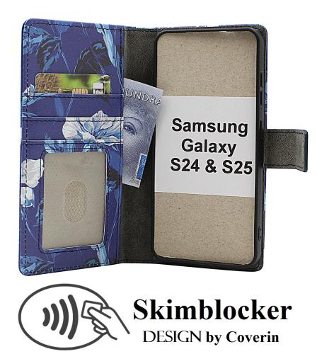 CoverinSkimblocker Samsung Galaxy S24 / S25 Phone Wallet Design