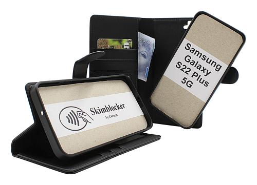 CoverinSkimblocker Samsung Galaxy S22 Plus 5G Magnet Phone Wallet