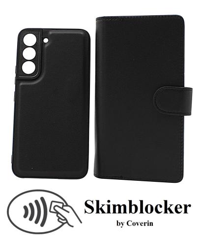 CoverinSkimblocker Samsung Galaxy S22 5G (SM-S901B/DS) XL Magnet Phone Wallet