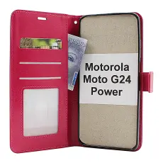 billigamobilskydd.seCrazy Horse Wallet Motorola Moto G24 Power