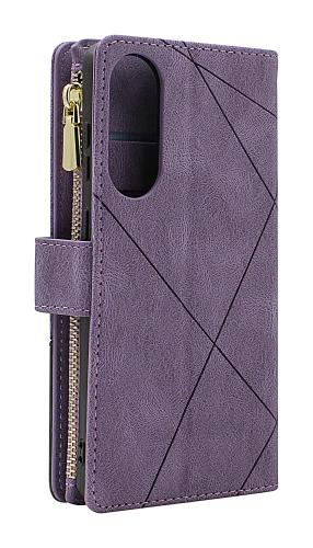 billigamobilskydd.seXL Samsung Galaxy S25 Edge Luxury Phone Wallet