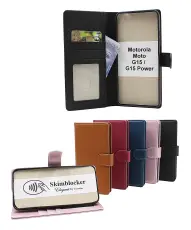 CoverinSkimblocker Motorola Moto G15 / G15 Power Phone Wallet