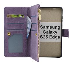 billigamobilskydd.seXL Samsung Galaxy S25 Edge Luxury Phone Wallet