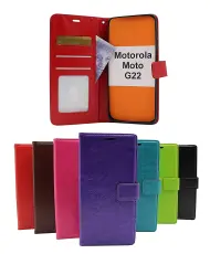CoverinCrazy Horse Wallet Motorola Moto G22