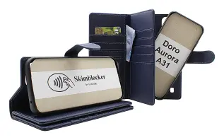 CoverinSkimblocker Doro Aurora A31 XL Magnet Phone Wallet