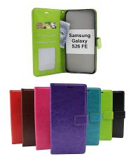 CoverinCrazy Horse Samsung Galaxy S26 FE Phone Wallet