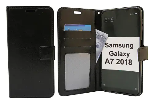 billigamobilskydd.seCrazy Horse Wallet Samsung Galaxy A7 2018 (A750FN/DS)