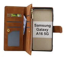 billigamobilskydd.seXL Samsung Galaxy A16 / A16 5G Luxury Phone Wallet