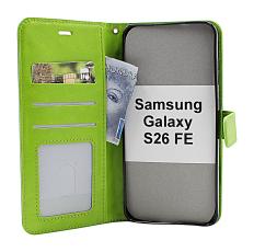 CoverinCrazy Horse Samsung Galaxy S26 FE Phone Wallet