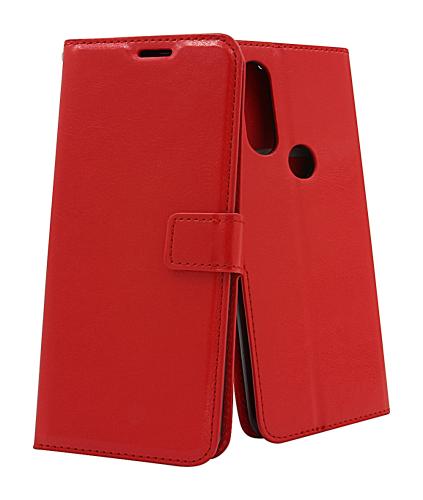 CoverinCrazy Horse Wallet Motorola One Action