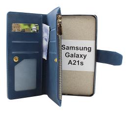 billigamobilskydd.seXL Samsung Galaxy A21s Luxury Phone Wallet