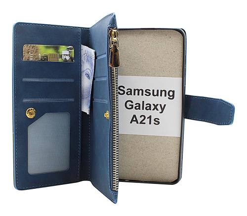 billigamobilskydd.seXL Samsung Galaxy A21s Luxury Phone Wallet