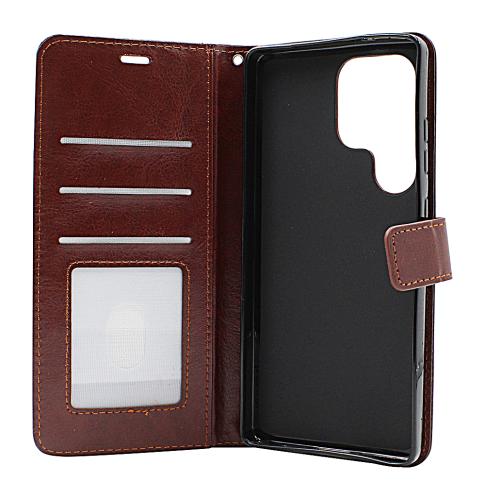 billigamobilskydd.seCrazy Horse Samsung Galaxy S25 Ultra Phone Wallet