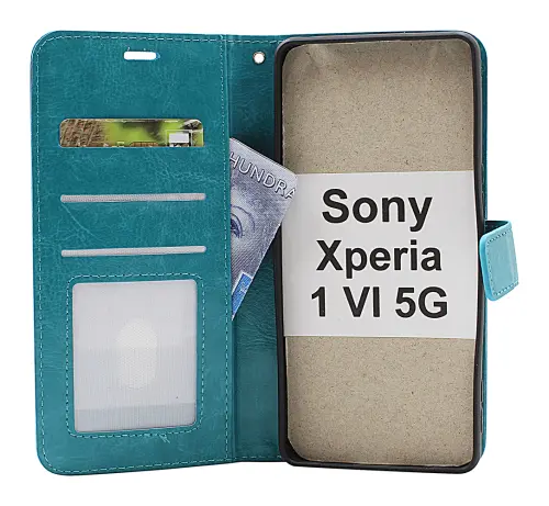 billigamobilskydd.seCrazy Horse Sony Xperia 1 VI 5G Phone Wallet