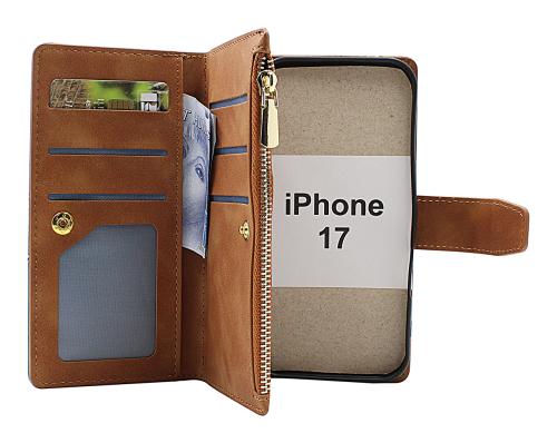billigamobilskydd.seXL iPhone 17 Luxury Wallet Case