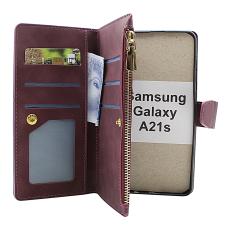 billigamobilskydd.seXL Samsung Galaxy A21s Luxury Phone Wallet