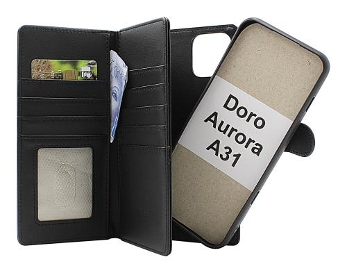CoverinSkimblocker Doro Aurora A31 XL Magnet Phone Wallet