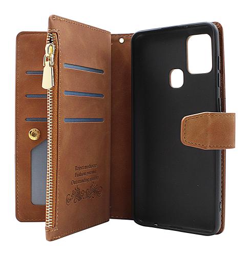 billigamobilskydd.seXL Samsung Galaxy A21s Luxury Phone Wallet