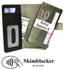 CoverinSkimblocker Magnet Wallet Sony Xperia X (F5121)