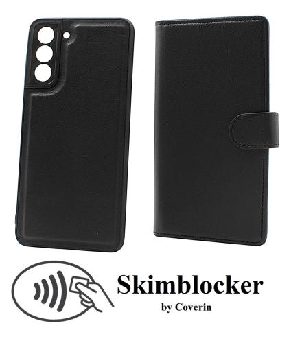 CoverinSkimblocker Samsung Galaxy S21 5G Magnet Phone Wallet