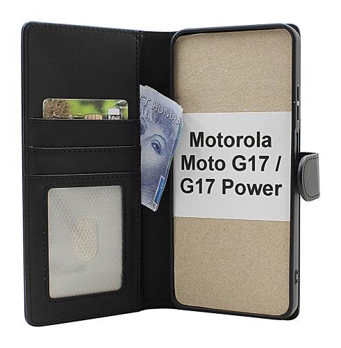 CoverinSkimblocker Motorola Moto G17 / G17 Power Magnet Phone Wallet
