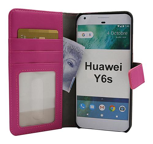 CoverinSkimblocker Magnet Wallet Huawei Y6s